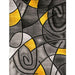 Sivas Charcoal Yellow 8' X 10' Area Rug - Sweet Dreams Bedding & Furn (PA)