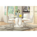LODIA I White Side Chair - Sweet Dreams Bedding & Furn (PA)