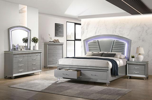 MADDIE Dresser, Silver - Sweet Dreams Bedding & Furn (PA)
