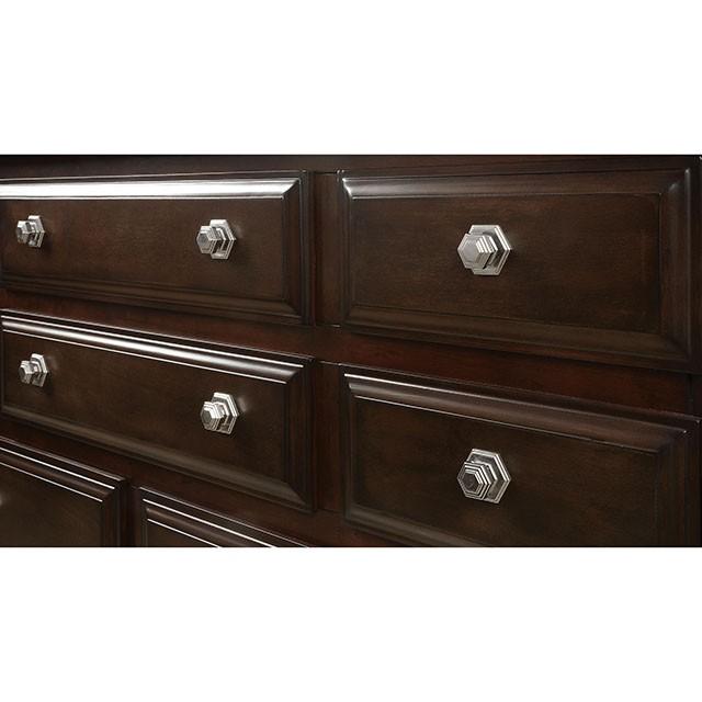 Litchville Brown Cherry Dresser