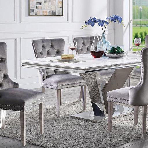 Valdevers 7 Pc Dining Table Set - Sweet Dreams Bedding & Furn (PA)