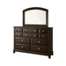 Litchville Brown Cherry Mirror - Sweet Dreams Bedding & Furn (PA)