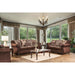 TABITHA Brown Love Seat, Brown - Sweet Dreams Bedding & Furn (PA)