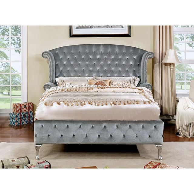 Alzir Gray Mirror - Sweet Dreams Bedding & Furn (PA)