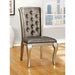 AMINA Champagne Side Chair (2/CTN) - Sweet Dreams Bedding & Furn (PA)