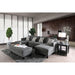 Lowry Gray Sectional w/ Ottoman - Sweet Dreams Bedding & Furn (PA)