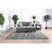 Lowry Gray Sectional w/ Ottoman - Sweet Dreams Bedding & Furn (PA)