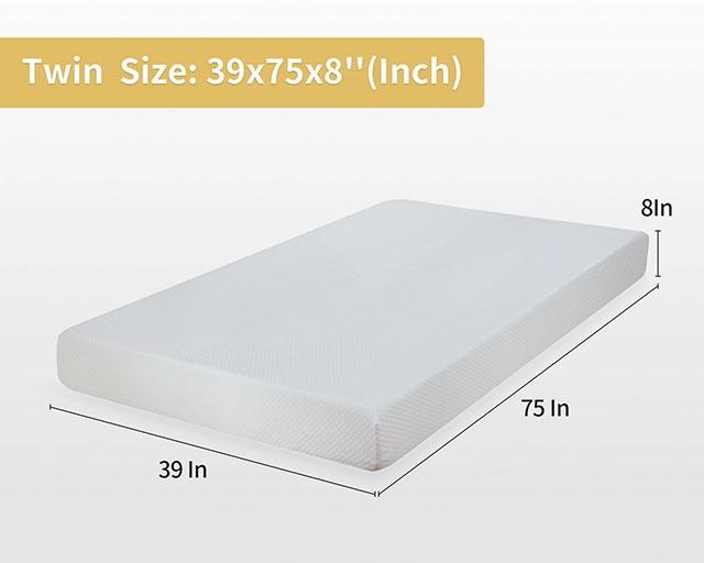 Artemisia 8" Memory Foam Mattress - Sweet Dreams Bedding & Furn (PA)