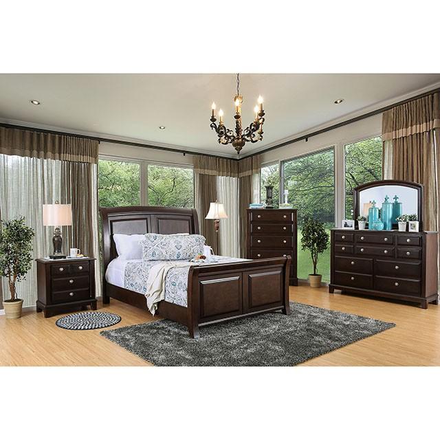 Litchville Brown Cherry Night Stand - Sweet Dreams Bedding & Furn (PA)