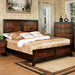 Patra Acacia/Walnut Queen Bed - Sweet Dreams Bedding & Furn (PA)