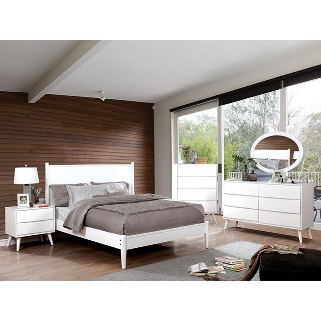 LENNART II White Night Stand - Sweet Dreams Bedding & Furn (PA)