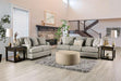 STEPHNEY Loveseat, Gray/Gold - Sweet Dreams Bedding & Furn (PA)