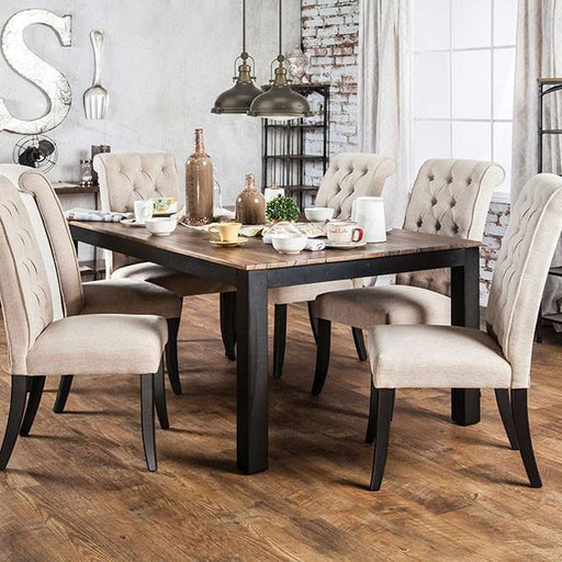 MARSHALL Rustic Oak Dining Table image