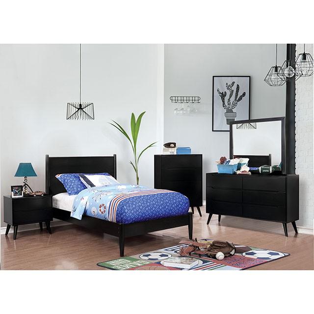 LENNART II Black Dresser - Sweet Dreams Bedding & Furn (PA)