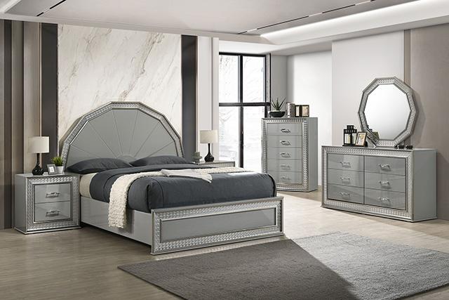 Cassiopeia Queen Bedroom Set Squre & Circular - Sweet Dreams Bedding & Furn (PA)
