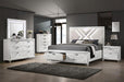 EMMELINE Mirror w/ LED Lights, White - Sweet Dreams Bedding & Furn (PA)