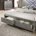 Emmeline 4 & 5 Piece Queen Bedroom Set Gray & White - Sweet Dreams Bedding & Furn (PA)