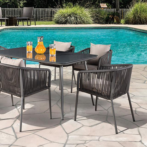 Tushari 8 Pc. Outdoor Dining Set - Sweet Dreams Bedding & Furn (PA)