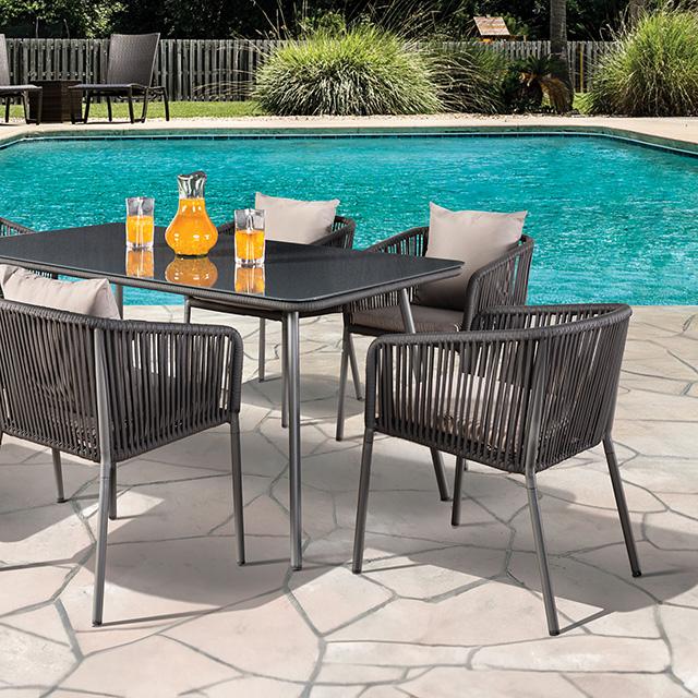 Tushari 8 Pc. Outdoor Dining Set - Sweet Dreams Bedding & Furn (PA)