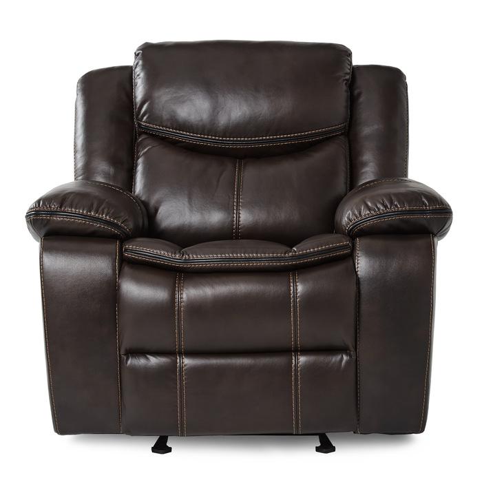 Bastrop Glider Reclining Chair in Brown 8230BRW-1 image