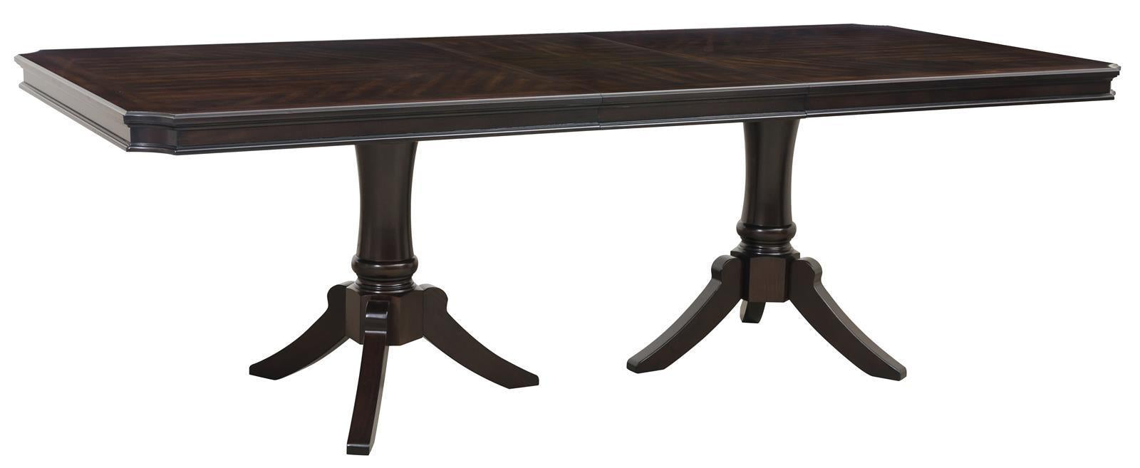 Marston Rectangular Dining Table in Dark Cherry 2615DC-96