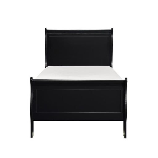 Mayville Twin Sleigh Bed in Black image