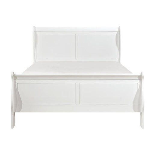 Mayville Full Sleigh Bed in White image