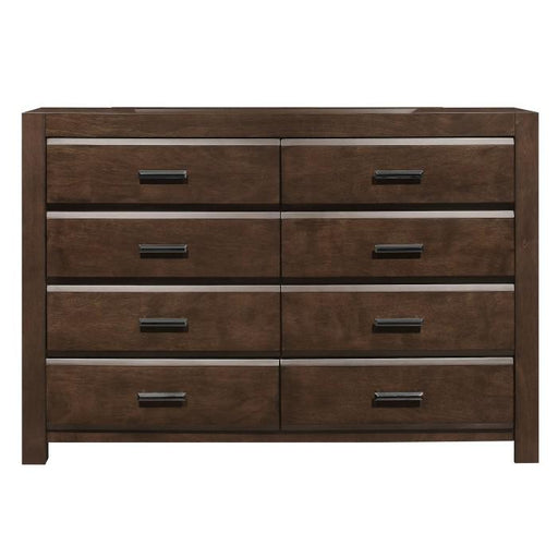 Erwan 8 Drawer Dresser in Dark Walnut 1961-5 image