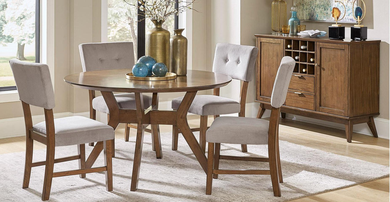 Edam Side Chair in Light Oak (Set of 2)