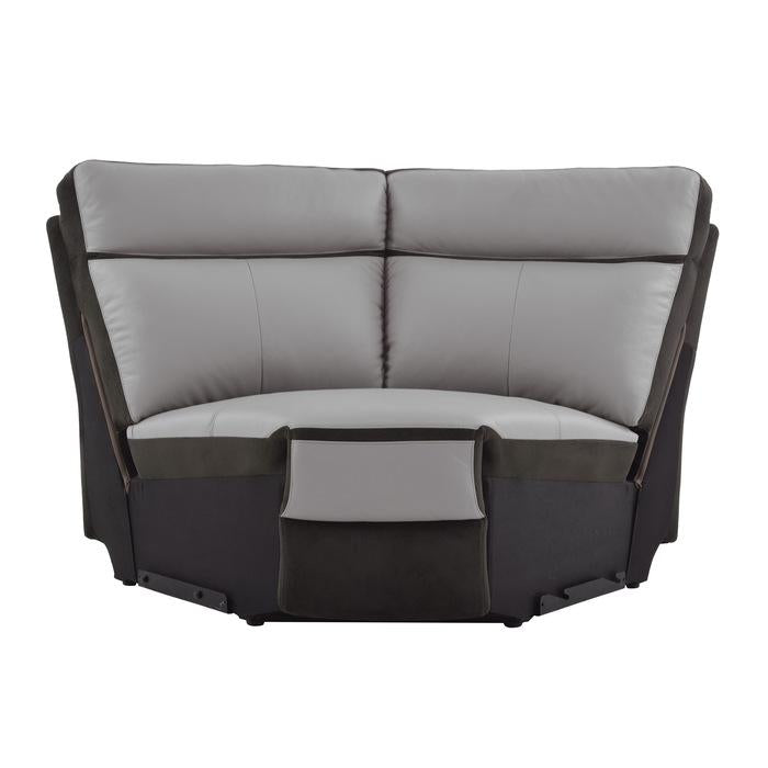 Laertes Corner Seat in Taupe Gray 8318-CR image