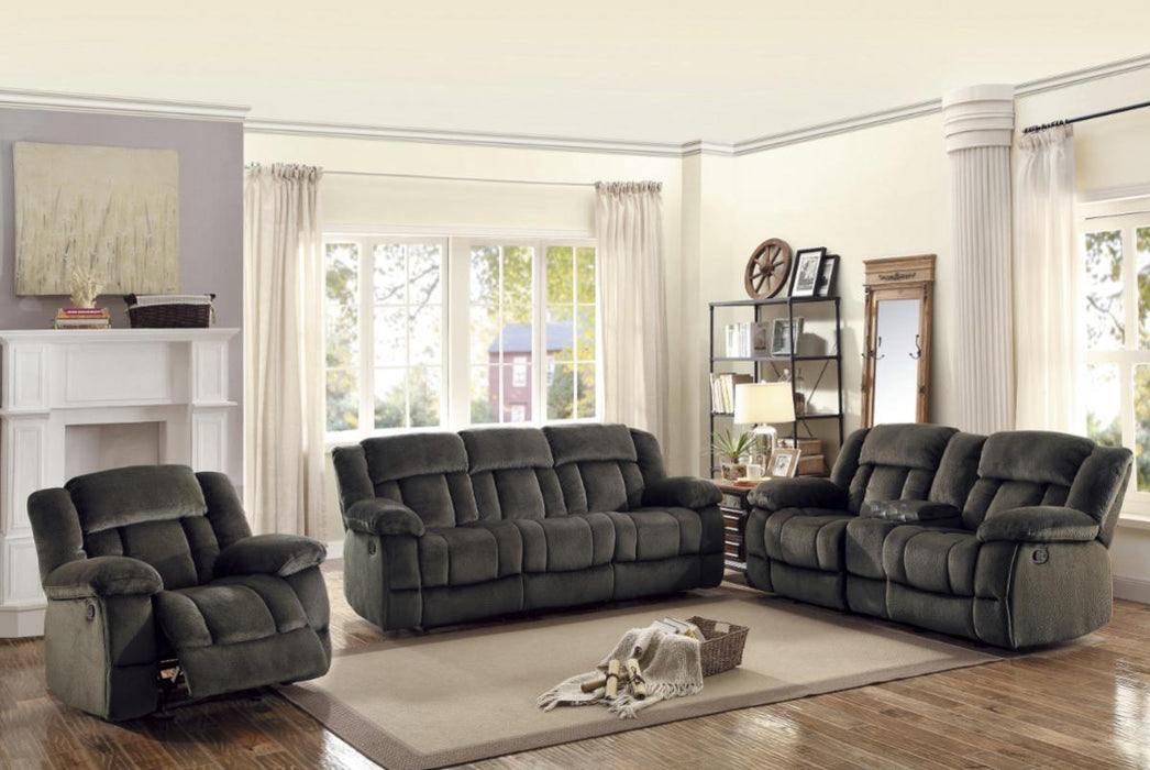 Laurelton Double Reclining Sofa in Chocolate 9636-3