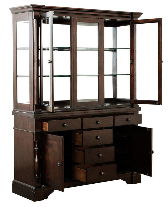 Yates Buffet and Hutch in Dark Oak 5167-50*