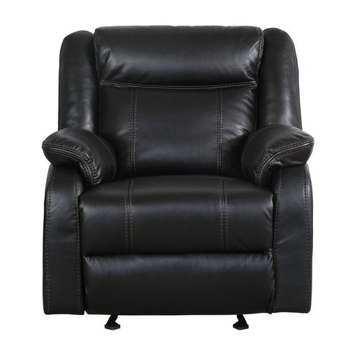 Jude Glider Recliner Chair in Black 8201BLK-1 image