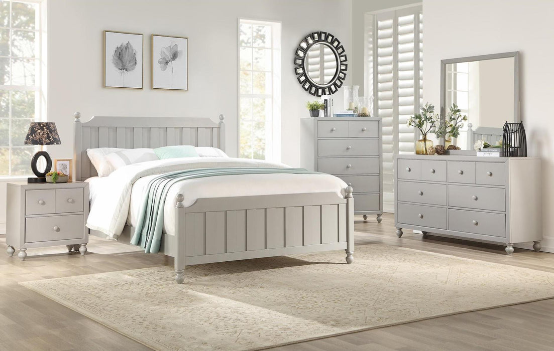 Wellsummer 6 Drawer Dresser in Gray 1803GY-5