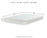 Chime 8 Inch Memory Foam Mattress in a Box - Sweet Dreams Bedding & Furn (PA)
