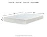 Chime 8 Inch Memory Foam Mattress in a Box - Sweet Dreams Bedding & Furn (PA)