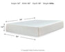 Chime 12 Inch Memory Foam Mattress in a Box - Sweet Dreams Bedding & Furn (PA)