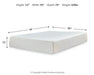 Chime 12 Inch Memory Foam Mattress in a Box - Sweet Dreams Bedding & Furn (PA)