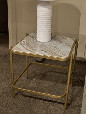 Manor Stone End Table - Sweet Dreams Bedding & Furn (PA)