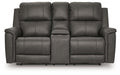 Bleckley Power Reclining Loveseat with Console - Sweet Dreams Bedding & Furn (PA)