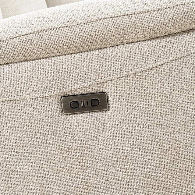 Mattheus Power Sectional with Cooler + 3 Recliners