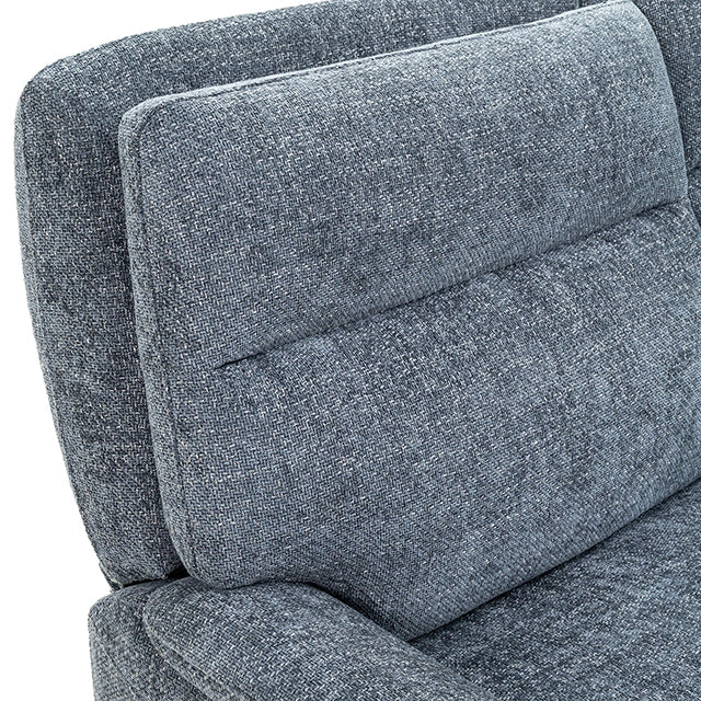 Mattheus Power Sectional with Cooler + 3 Recliners