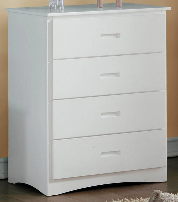 Galen 4 Drawer Chest in White B2053W-9