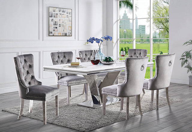 Valdevers 7 Pc Dining Table Set - Sweet Dreams Bedding & Furn (PA)