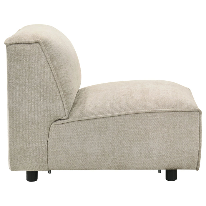 Crane Modular Armless Chair