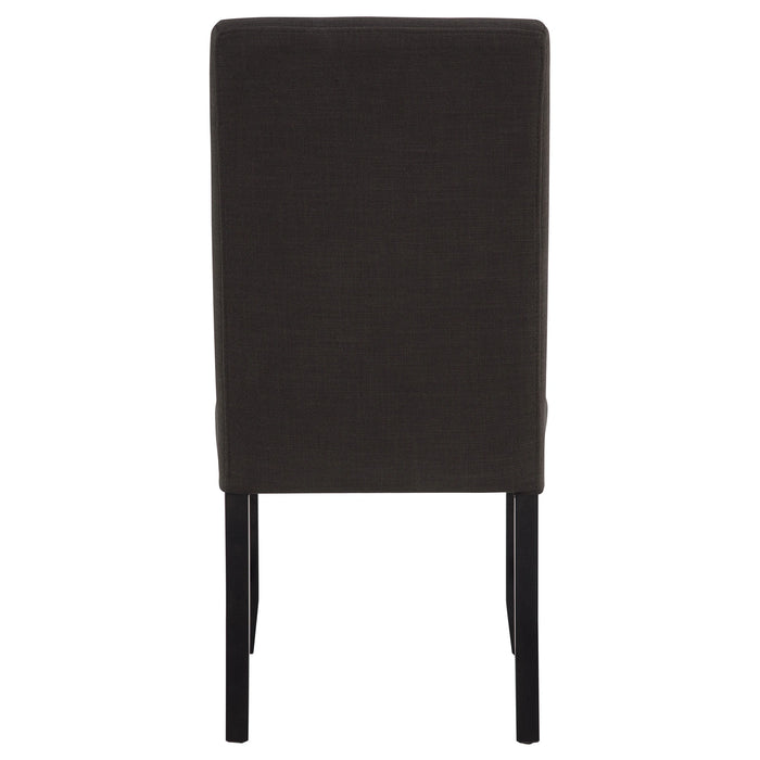Berning Upholstered Dining Side Chair of 2