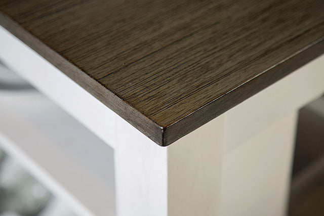 Lescles 3 Pc Counter Ht Set (1 Table + 2 Chairs) - Sweet Dreams Bedding & Furn (PA)