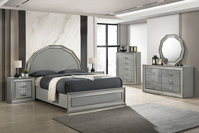 Cassiopeia Queen Bedroom Set Squre & Circular - Sweet Dreams Bedding & Furn (PA)
