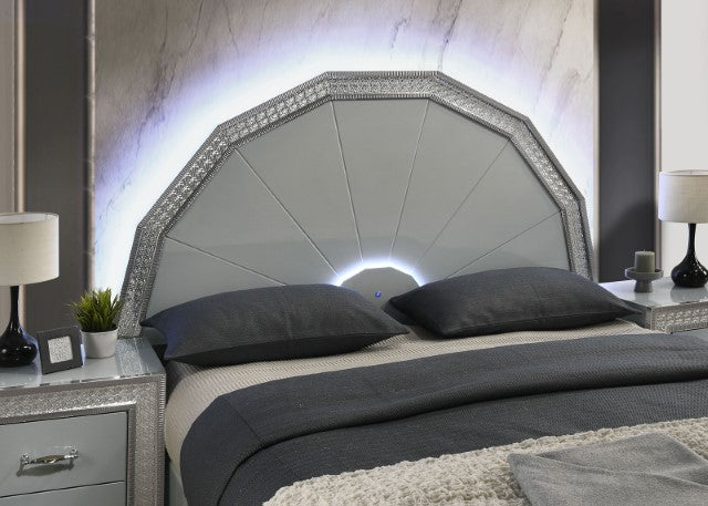 Cassiopeia Queen Bedroom Set Squre & Circular - Sweet Dreams Bedding & Furn (PA)