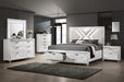 Emmeline 4 & 5 Piece Queen Bedroom Set Gray & White - Sweet Dreams Bedding & Furn (PA)